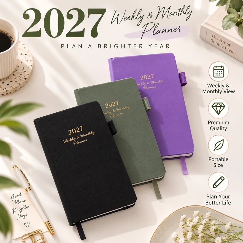 Agenda hebdomadaire et mensuel - Leather Work Diary Covers avis et prix
