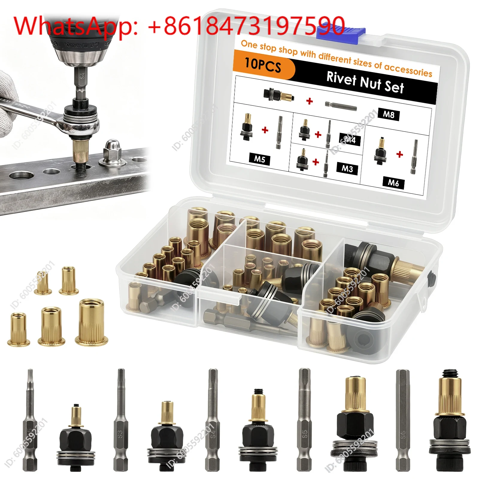 Kit d'outils pour écrous à riv - Rivet Setter Tool avis et prix