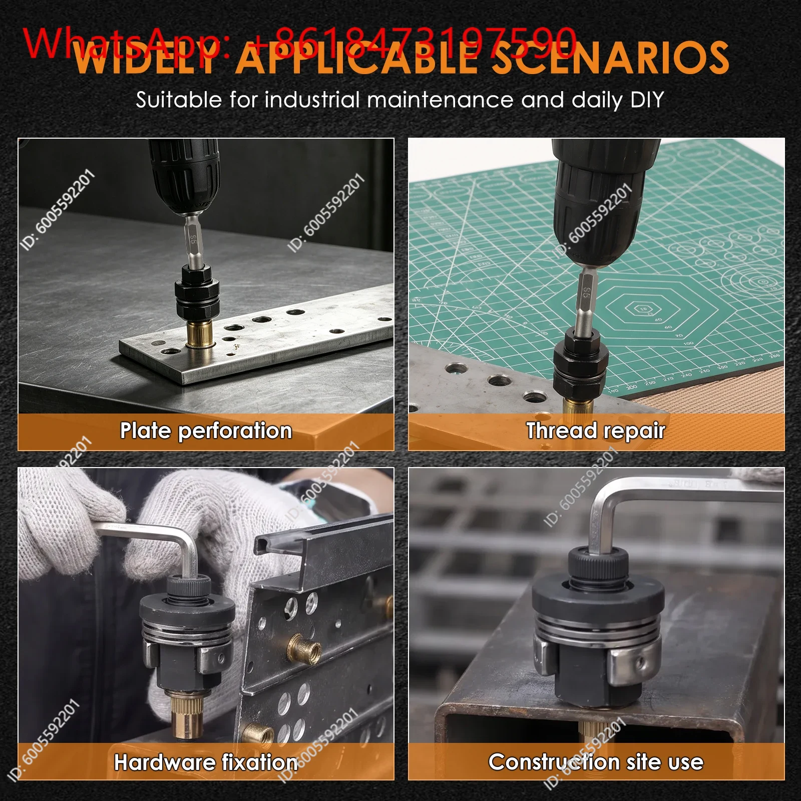 Kit d'outils pour écrous à riv - Rivet Setter Tool avis et prix