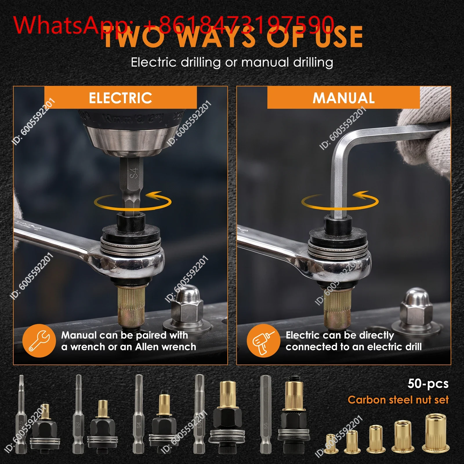 Kit d'outils pour écrous à riv - Rivet Setter Tool avis et prix